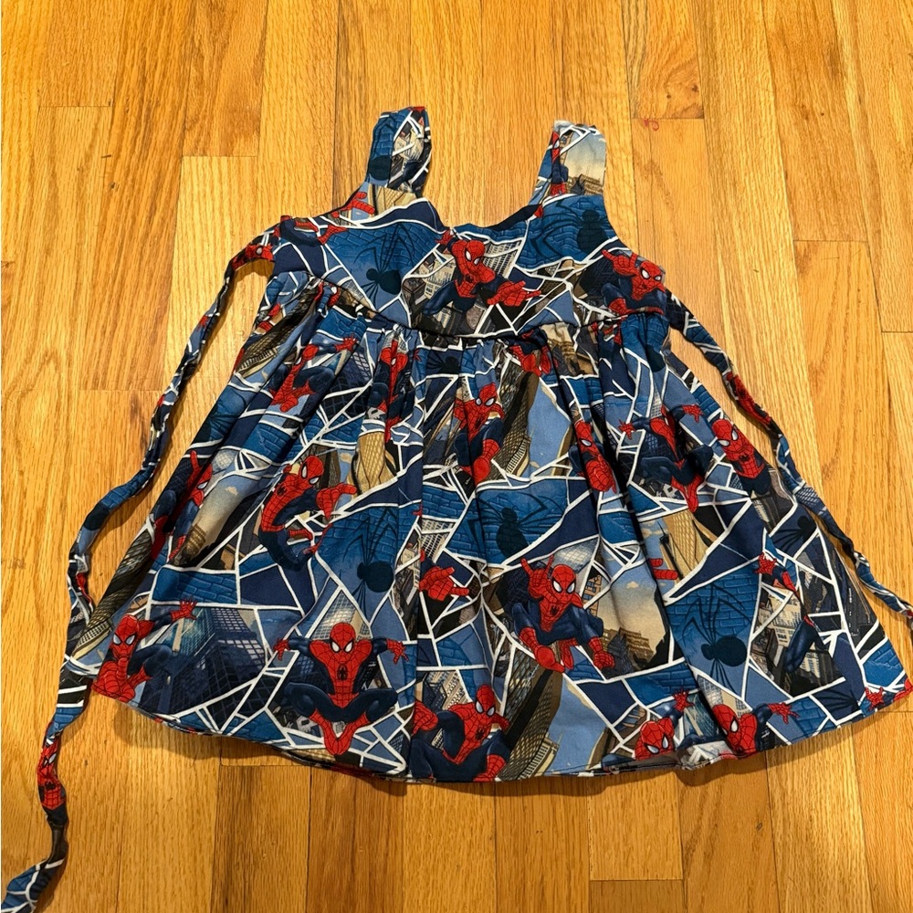 Spiderman Comic Kids Dress 3T